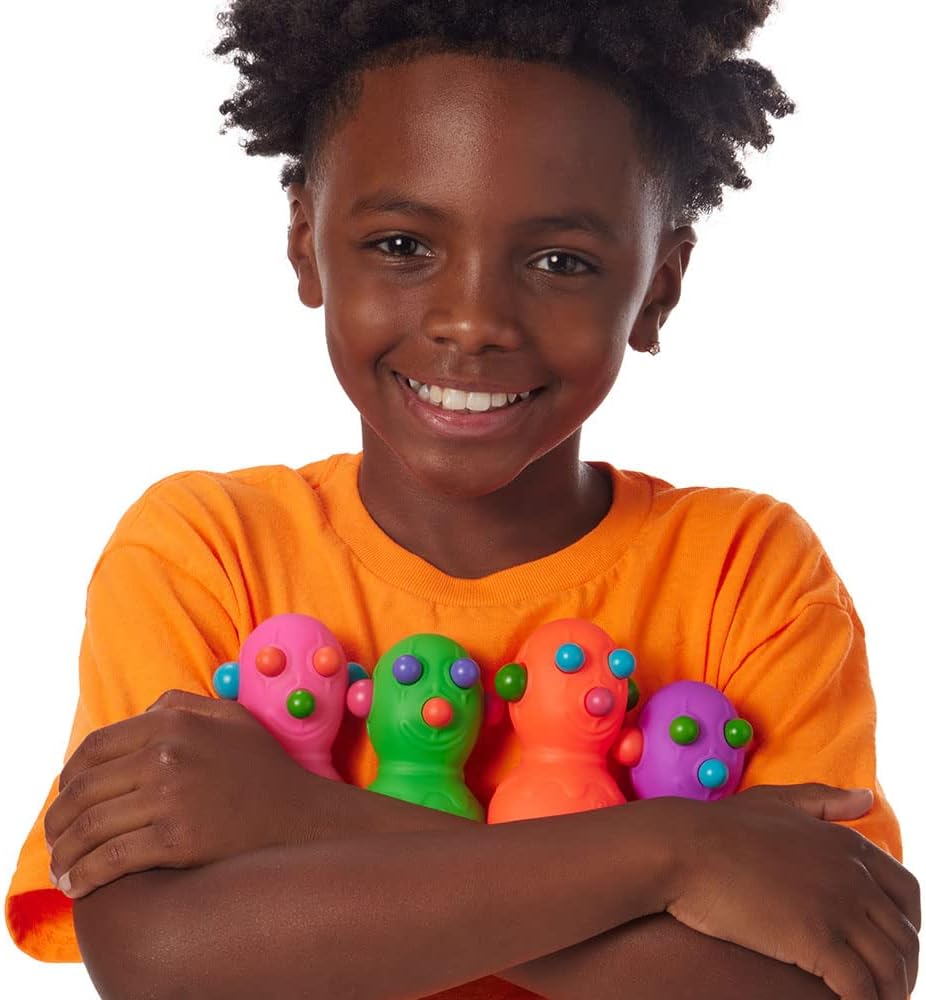 Schylling NeeDoh Panic Pete - Sensory Squeeze Toy - Popping Eyes. Ears & Nose - 4 Tall - Color May Vary (Pack of 1) - Image 8