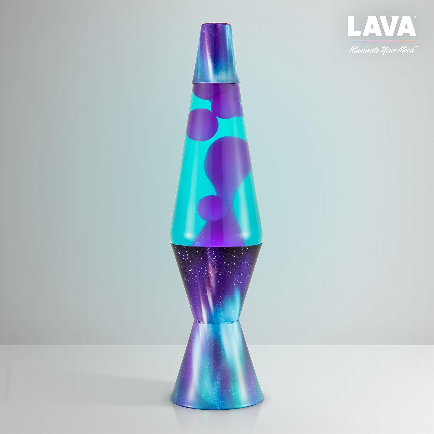 The Original Lava? Lamp - 14.5 Aurora Borealis ?C Classic Liquid Motion Lamp - Purple Wax and Blue Liquid - Item #2047 (Amazon Exclusive) - Image 8