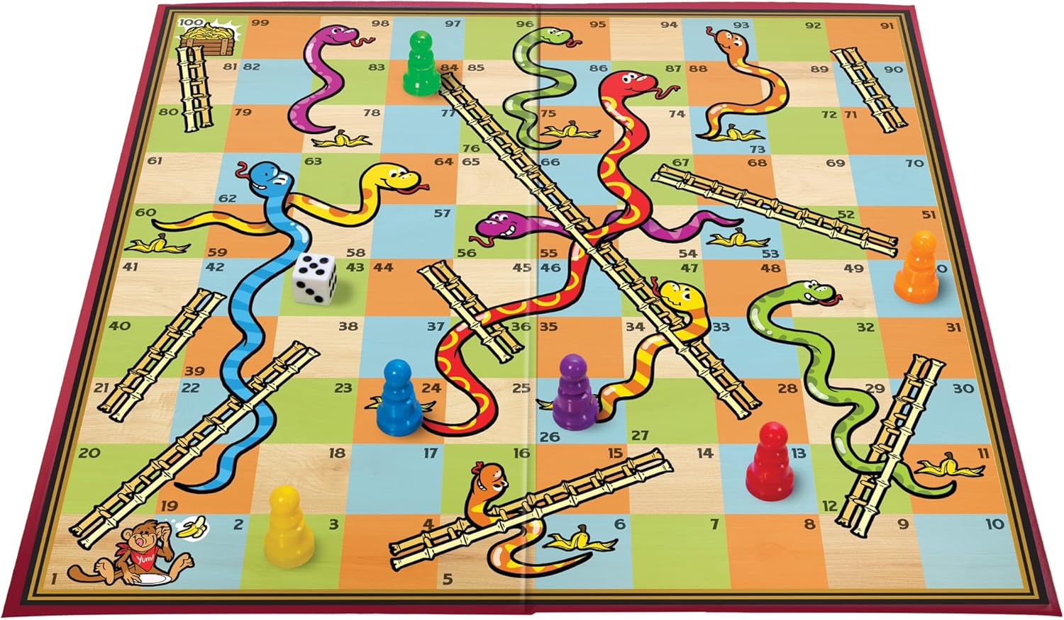 Schylling-Snakes & Ladder Game-(Age 3+)- (SLG) - Image 3